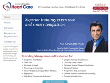 Tablet Screenshot of centralfloridaheartcare.com